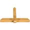 Ekena Millwork Eugene Rough Sawn Timber Gable Bracket, Western Red Cedar, 60"W x 40"H x 6"D x 6"F, 16/12 Pitch GBW060X40X0606EUG00RWR - alternate 5